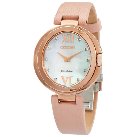 JMS always Watches Original Citizen Capella Diamond Mother of Pearl Dial Ladies Watch EX151318D JMS always Watches Original Citizen Capella Diamond Mother of Pearl Dial Ladies Watch EX151318D