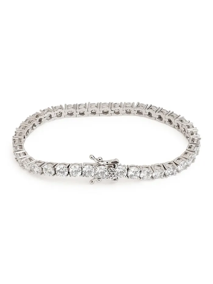 Elegant CZ Tennis Bracelet Curio Cottage Bracelets Elegant CZ Tennis Bracelet Curio Cottage Bracelets