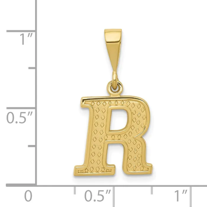 10KY Initial R PendantWBC10C1449R WB Choice Jewelry Necklaces 10KY Initial R PendantWBC10C1449R WB Choice Jewelry Necklaces