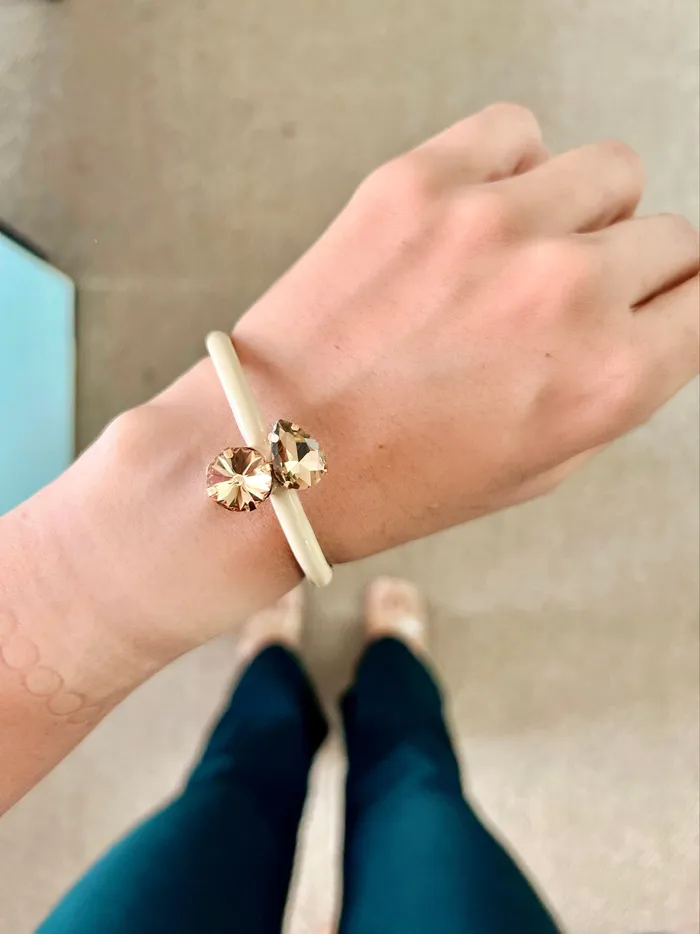 Bracelets PRERTO ECOMMERCE PRIVATE LIMITED Cream Candy Bracelet