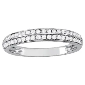Overnight Mountings Fashion Rings Pave Diamond Wedding Ring