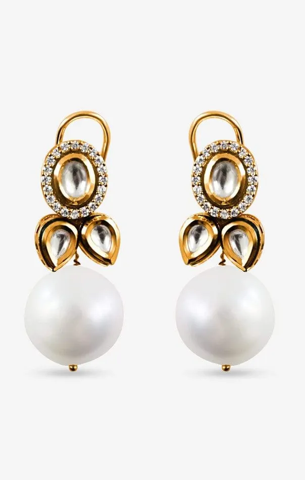 PRERTO ECOMMERCE PRIVATE LIMITED Ador Pearl Drop Earrings Earrings