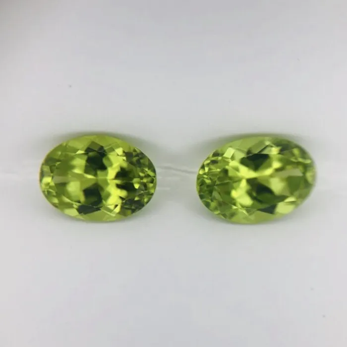 AlbrechtJewellery Earrings Natural Peridot 276ct Matched Pair for Earrings