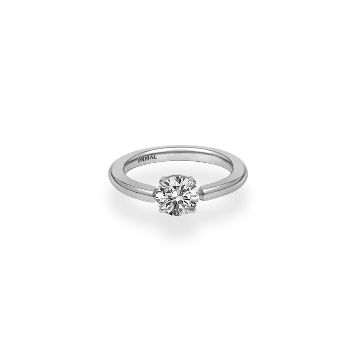 Infinity Hug Ring Round PRMAL Rings