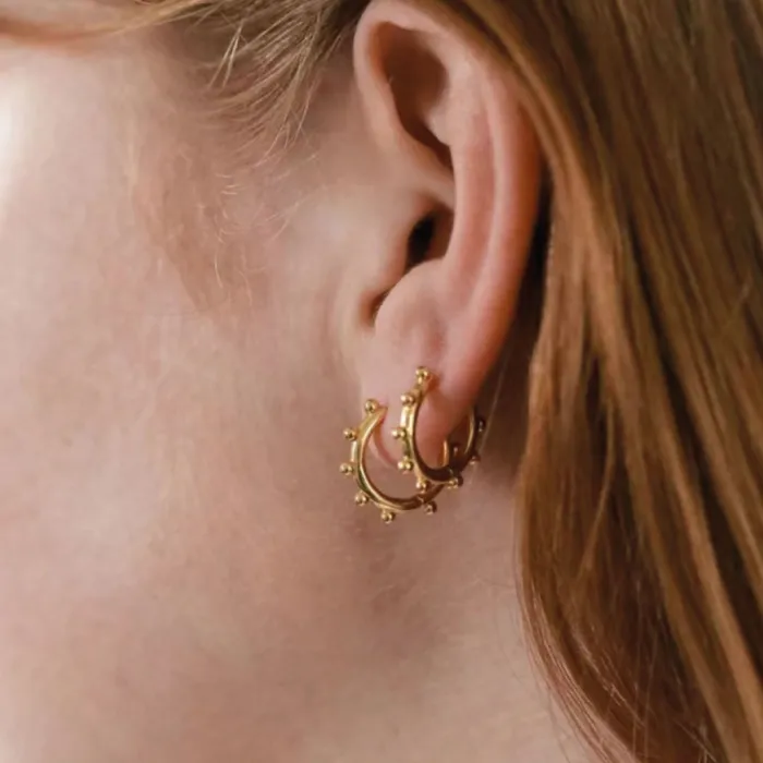 Oli Huggie Hoops Earrings ClaudiaG Earrings