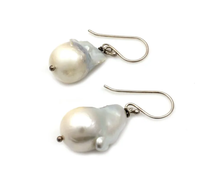 Pam Springall Baroque Pearl Drop Earrings Earrings