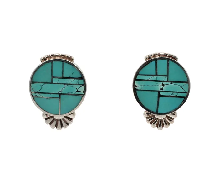 Ray Tracey Flower Round Earrings Earrings
