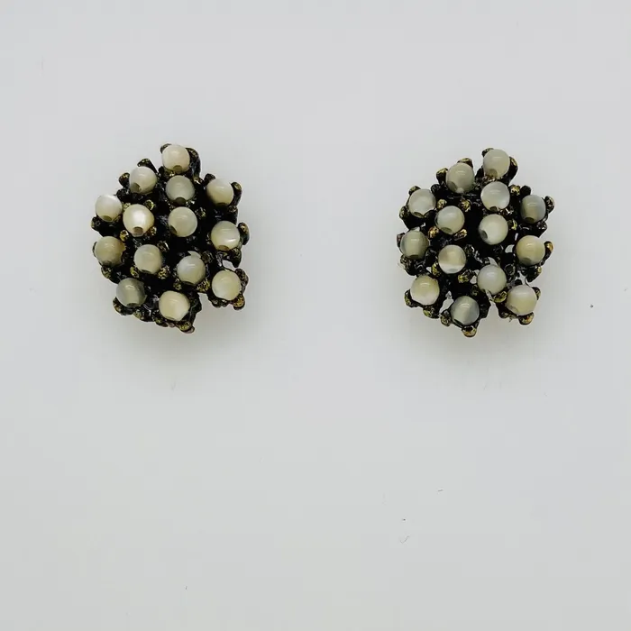 Rebel Designs Inc Earrings Beaded Cluster Earring