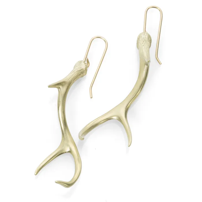 Earrings Gabriella Kiss Small Antler Earrings